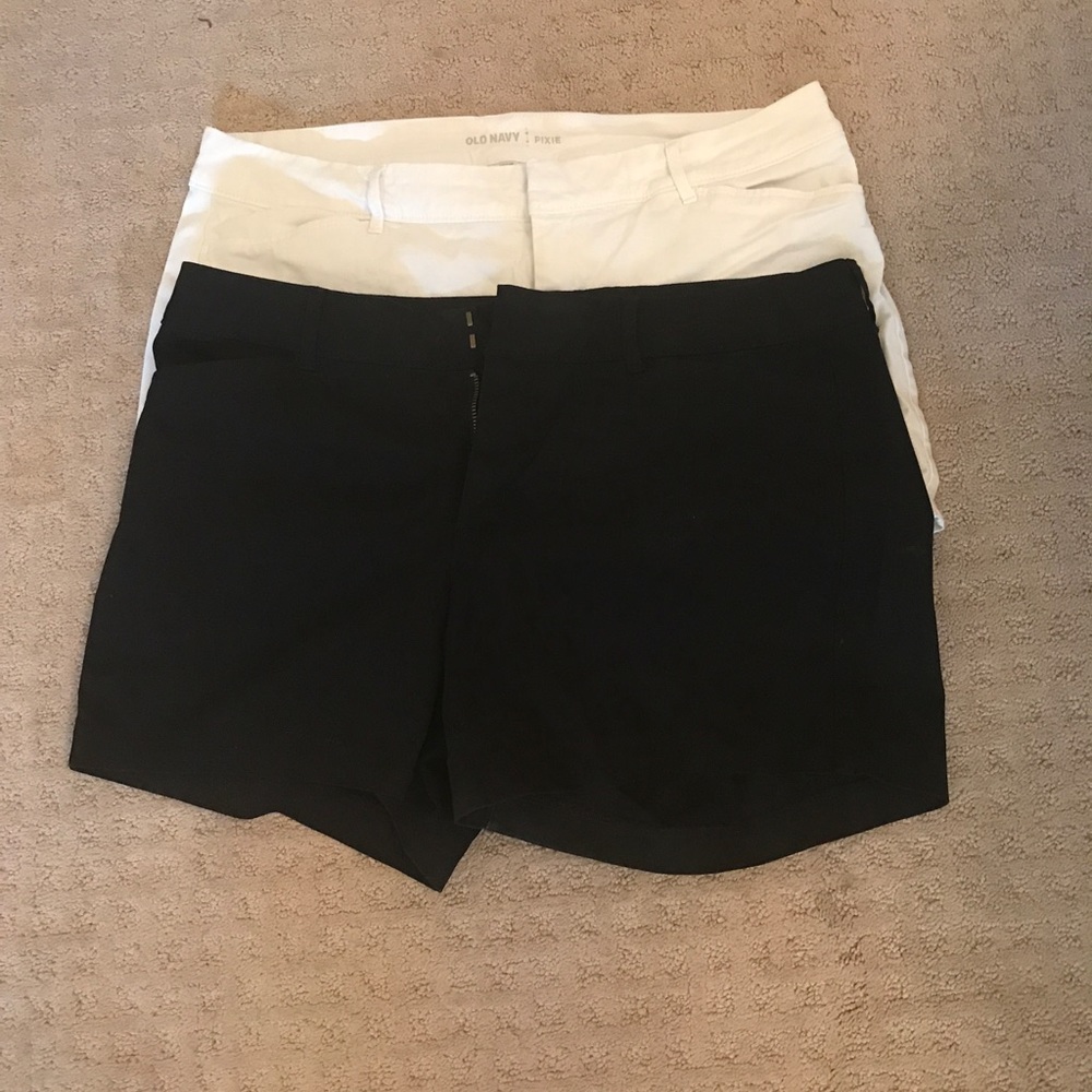 2 pair of Old Navy pixie shorts- Size 10